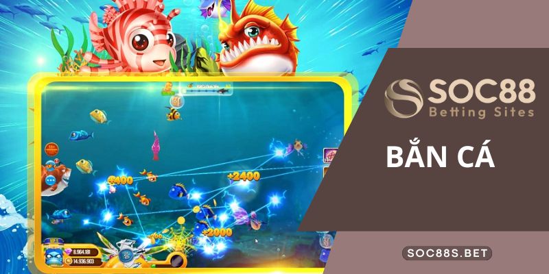 Khám phá game bắn cá SOC88 đổi thưởng hấp dẫn cho anh em ngư thủ Đăng ký chơi bắn cá SOC88